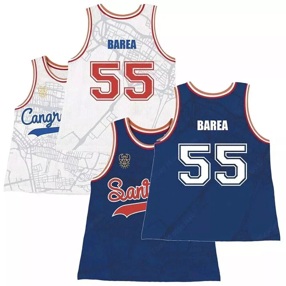 2015 José Juan Barea #5 Cangrejeros de Santurce Basketball Jersey Retro Vibe Jersey