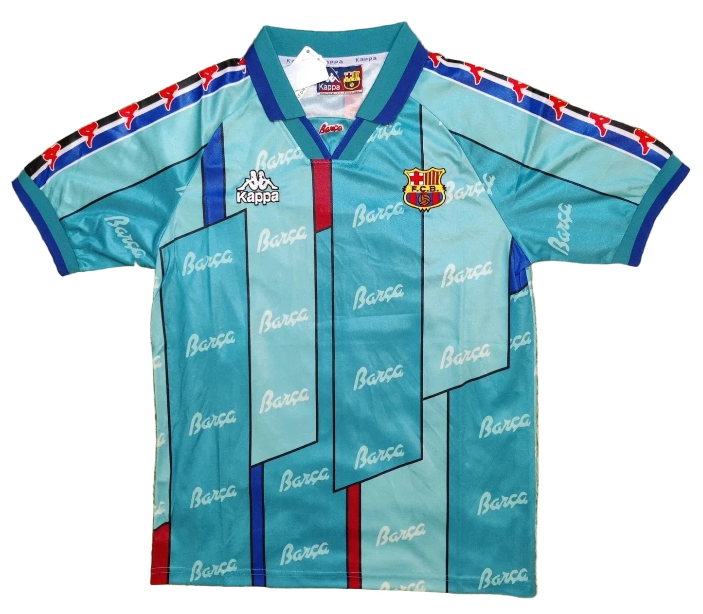 1995-97 Pep Guardiola #4 Barcelona Soccer Jersey Retro Vibe Jersey