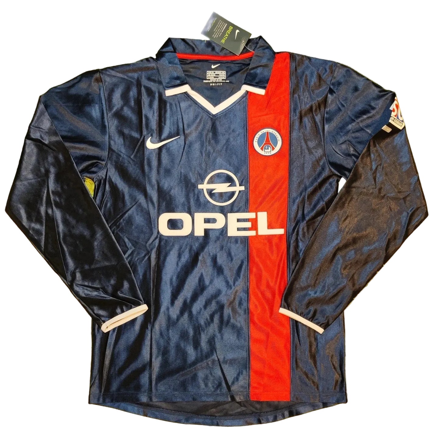 Throwback 2001 Ronaldinho #21 Paris Saint-Germain Soccer Jersey Retro Vibe Jersey