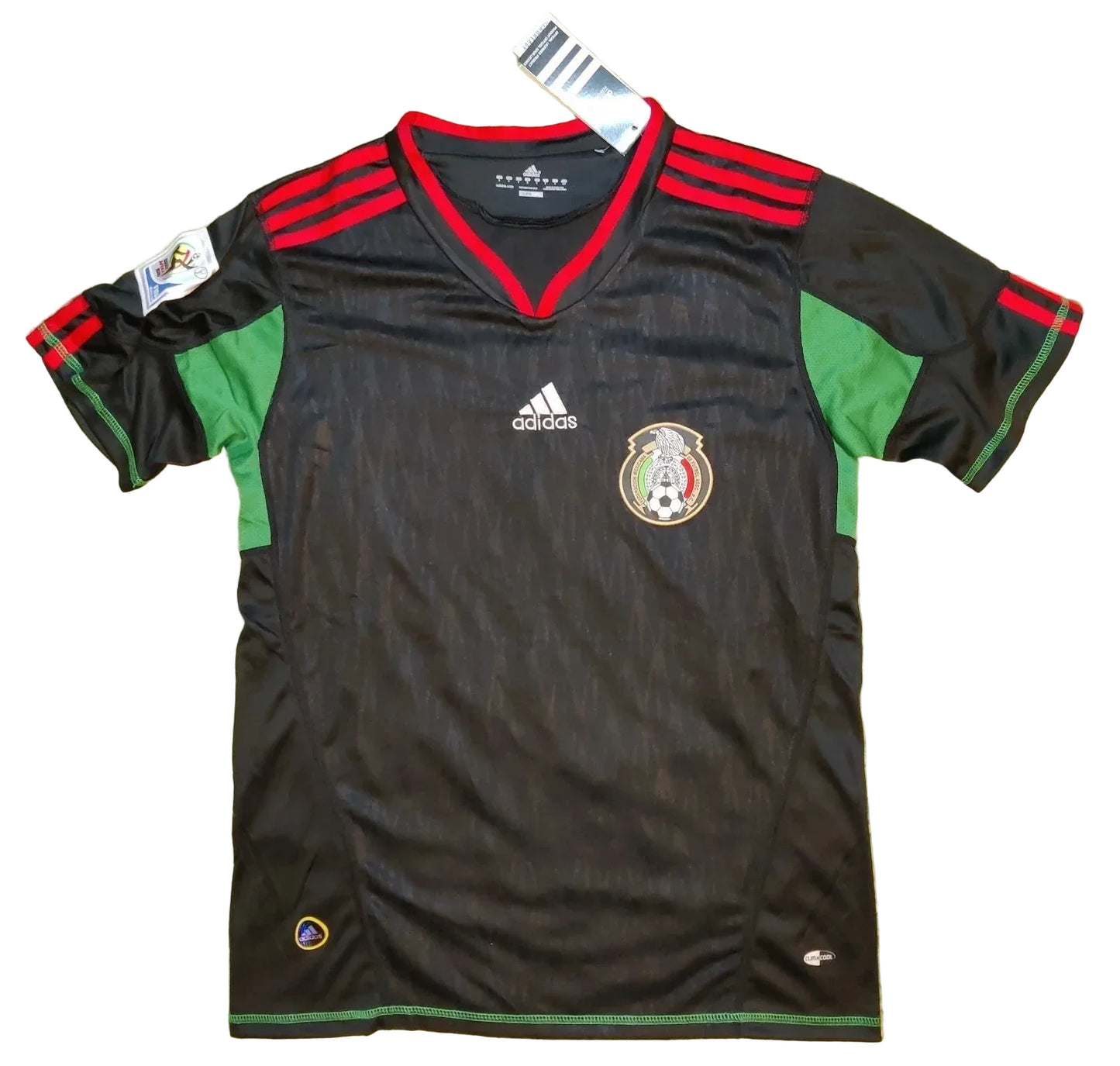 Throwback 2010 Javier Hernandez #14 Mexico Away Soccer Jersey Retro Vibe Jersey