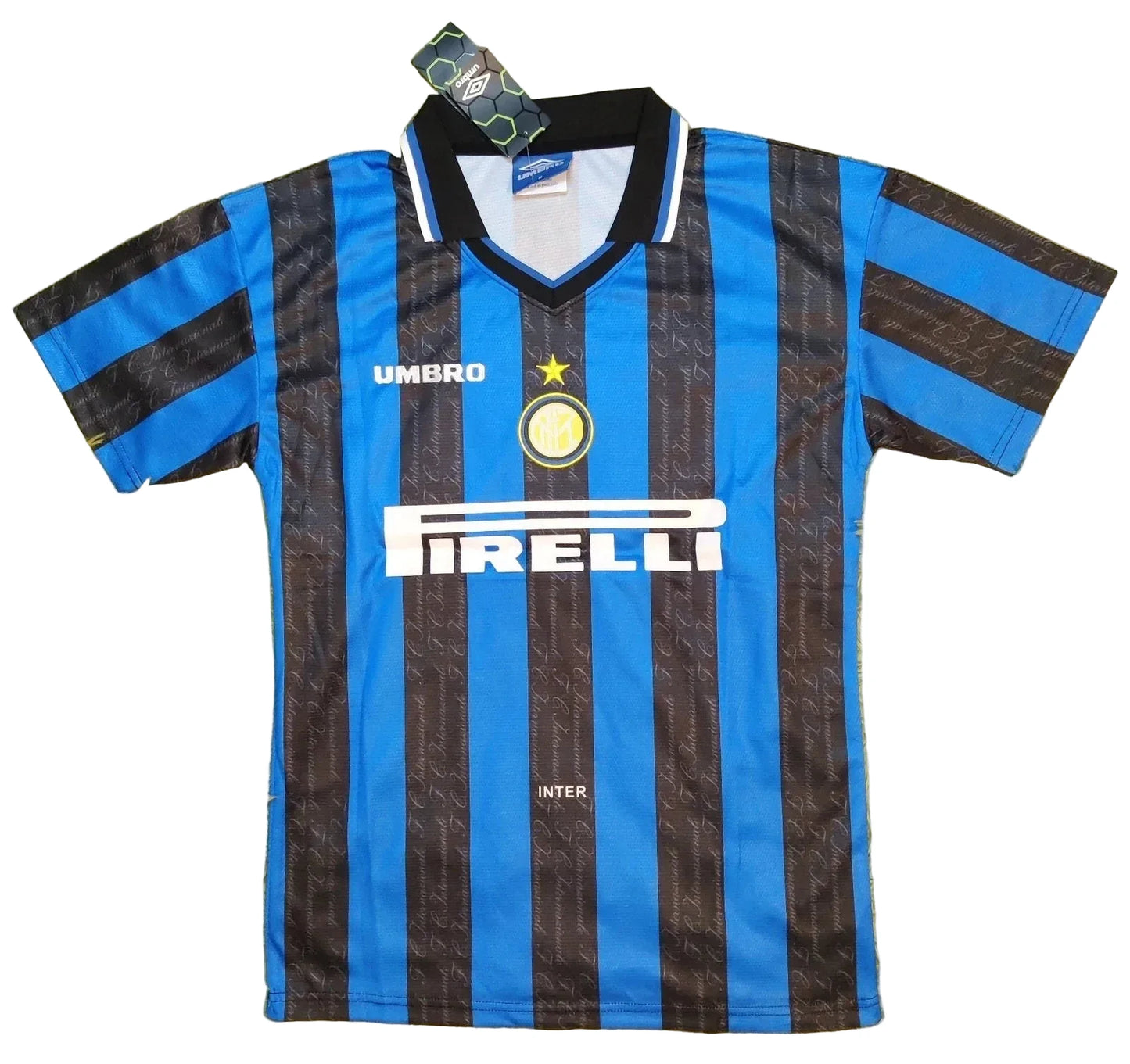 Throwback 2009 Diego Milito #22 Inter Milan Home Soccer Jersey Retro Vibe Jersey