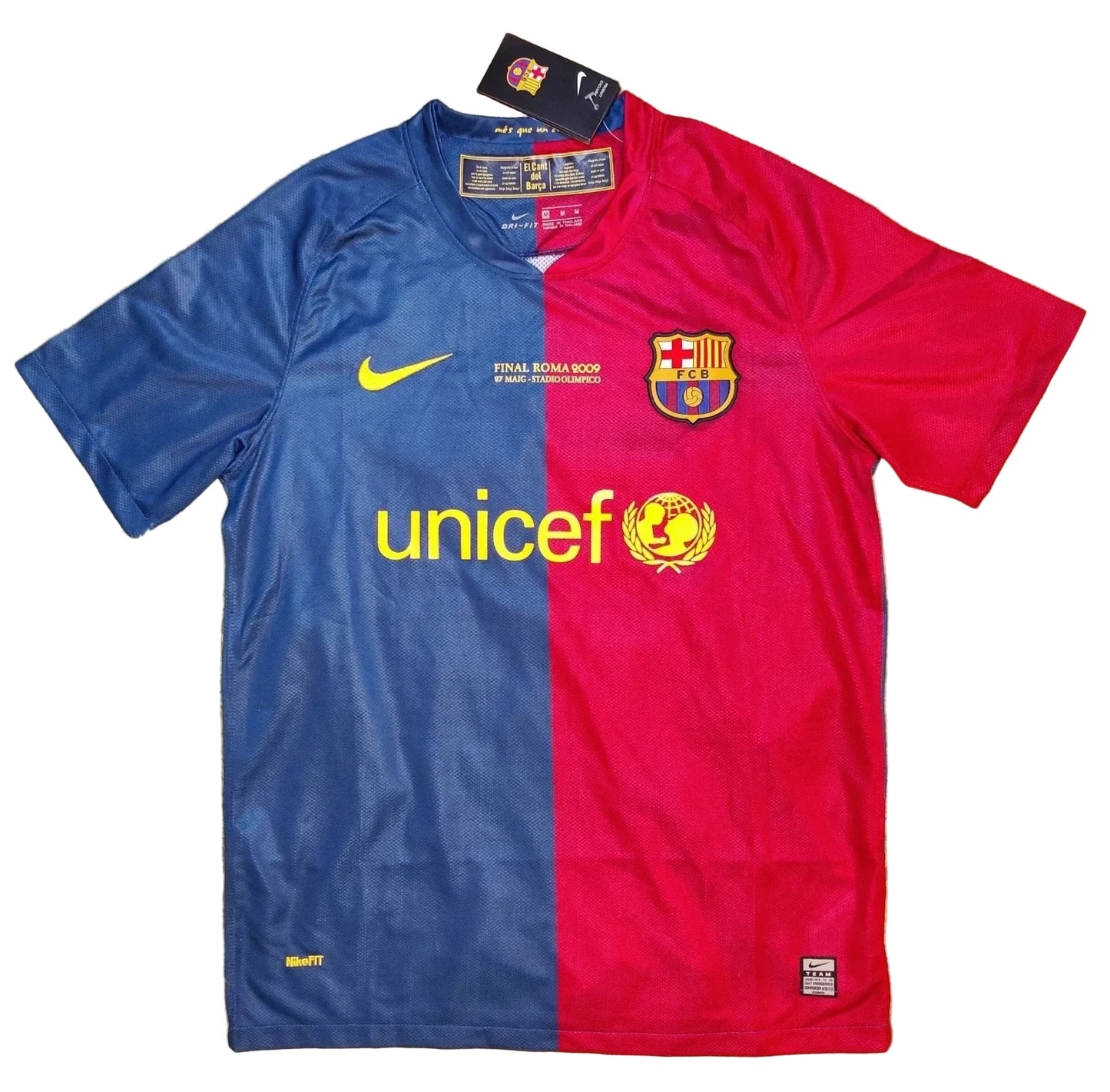 Barcelona 2008/2009 UCL Final Henry #14 Retro Soccer Jersey Retro Vibe Jersey