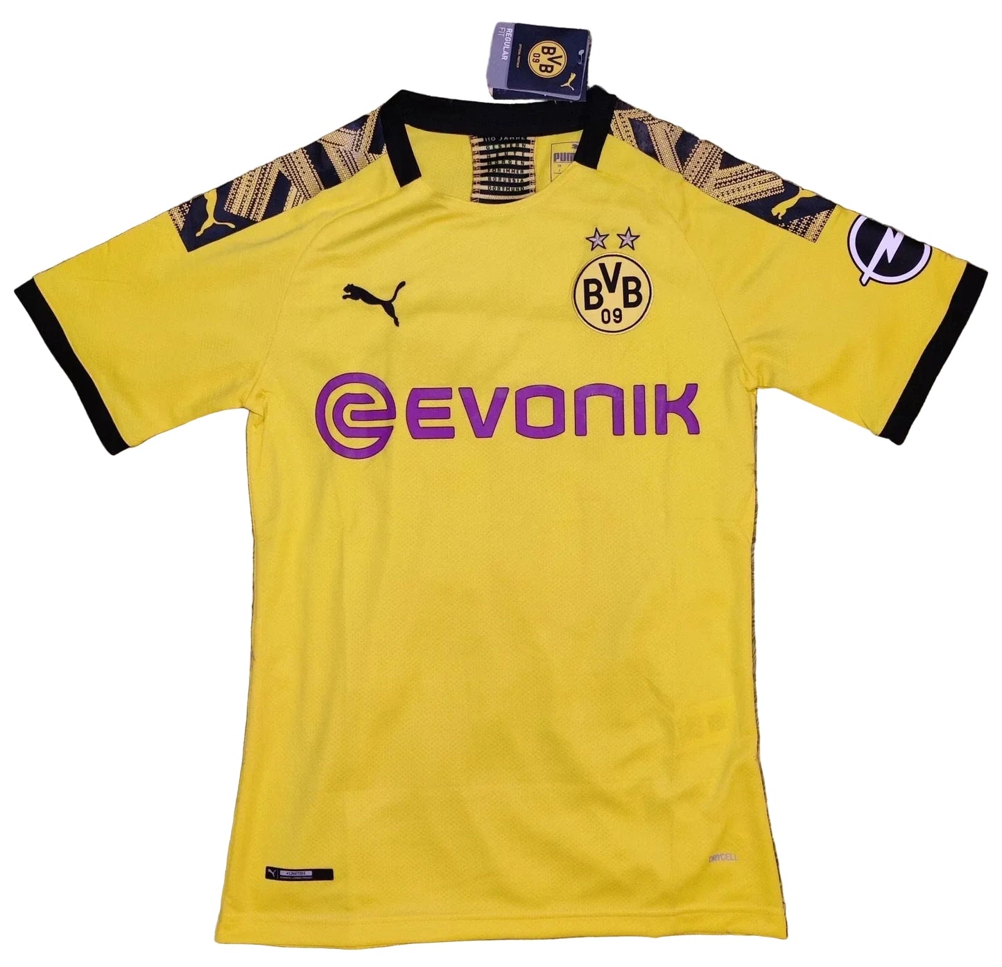 Borussia Dortmund 2019/20 Haaland 17 Home Puma Soccer Football Jersey Retro Vibe Jersey