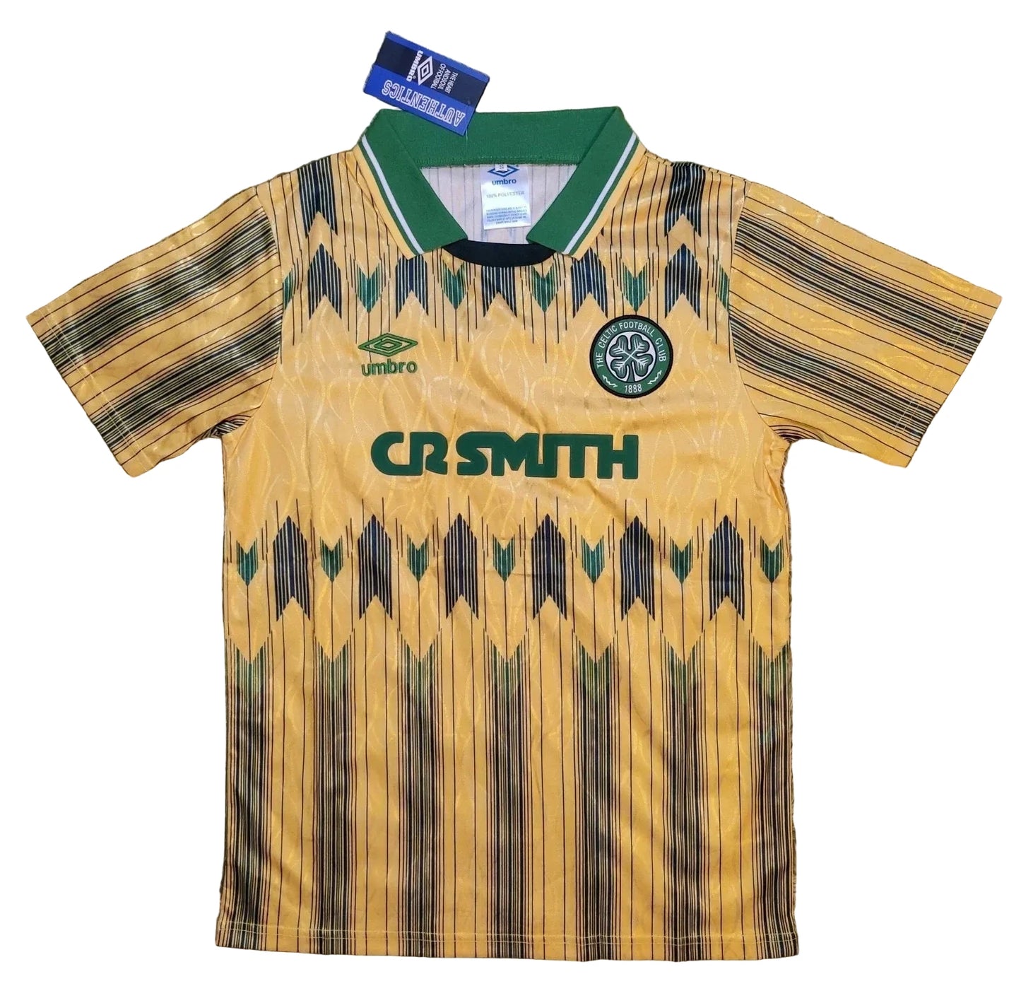 VINTAGE CELTIC SCOTLAND 1989 1991 FOOTBALL SHIRT JERSEY AWAY
