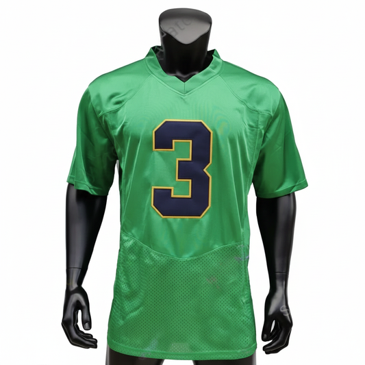 1977 Joe Montana #3 Notre Dame Vintage Football Jersey Retro Vibe Jersey