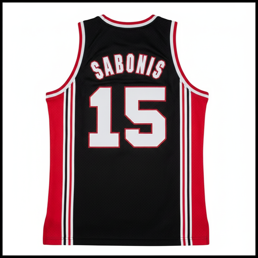 1988 Arvydas Sabonis #15 Soviet Union Retro Basketball Jersey Retro Vibe Jersey