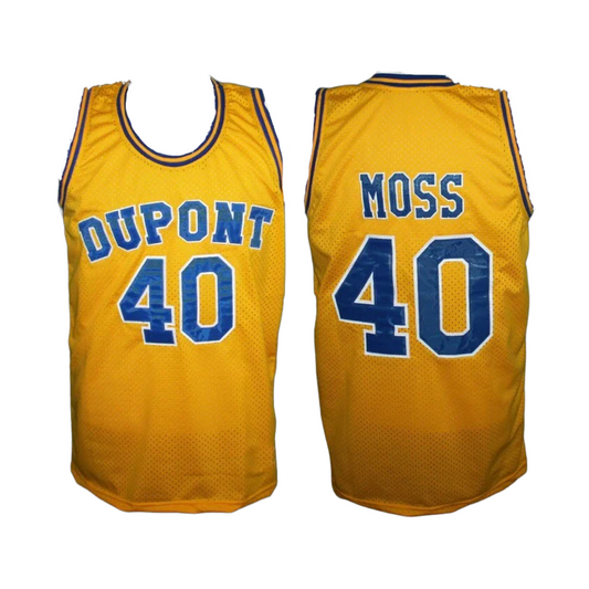 1995 Randy Moss #40 DuPont High School Basketball Jersey Retro Vibe Jersey