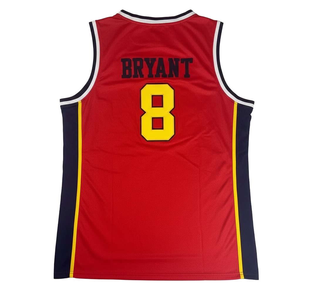 1996 Kobe Bryant #8 McDonalds All American NBA Basketball Jersey Retro Vibe Jersey