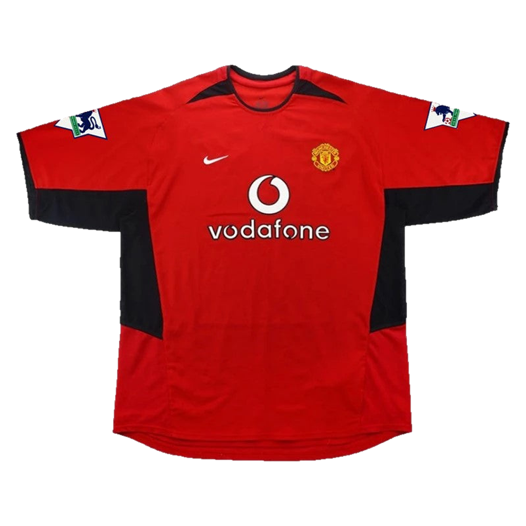 Rio Ferdinand #6 Manchester United 2002/03 Home Retro Football Jersey Retro Vibe Jersey
