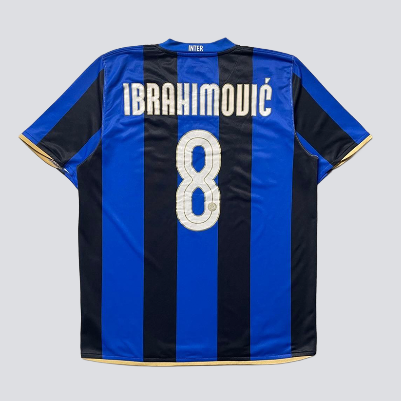 2007/08 Inter Milan Zlatan Ibrahimović #8 Retro Football Jersey Retro Vibe Jersey