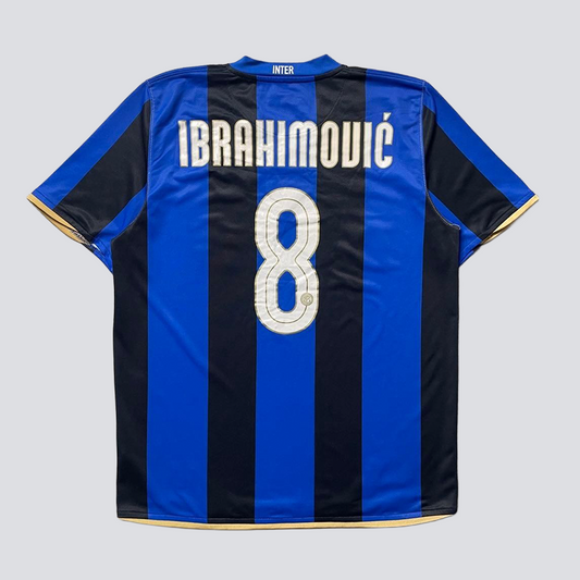 2007/08 Inter Milan Zlatan Ibrahimović #8 Retro Football Jersey Retro Vibe Jersey