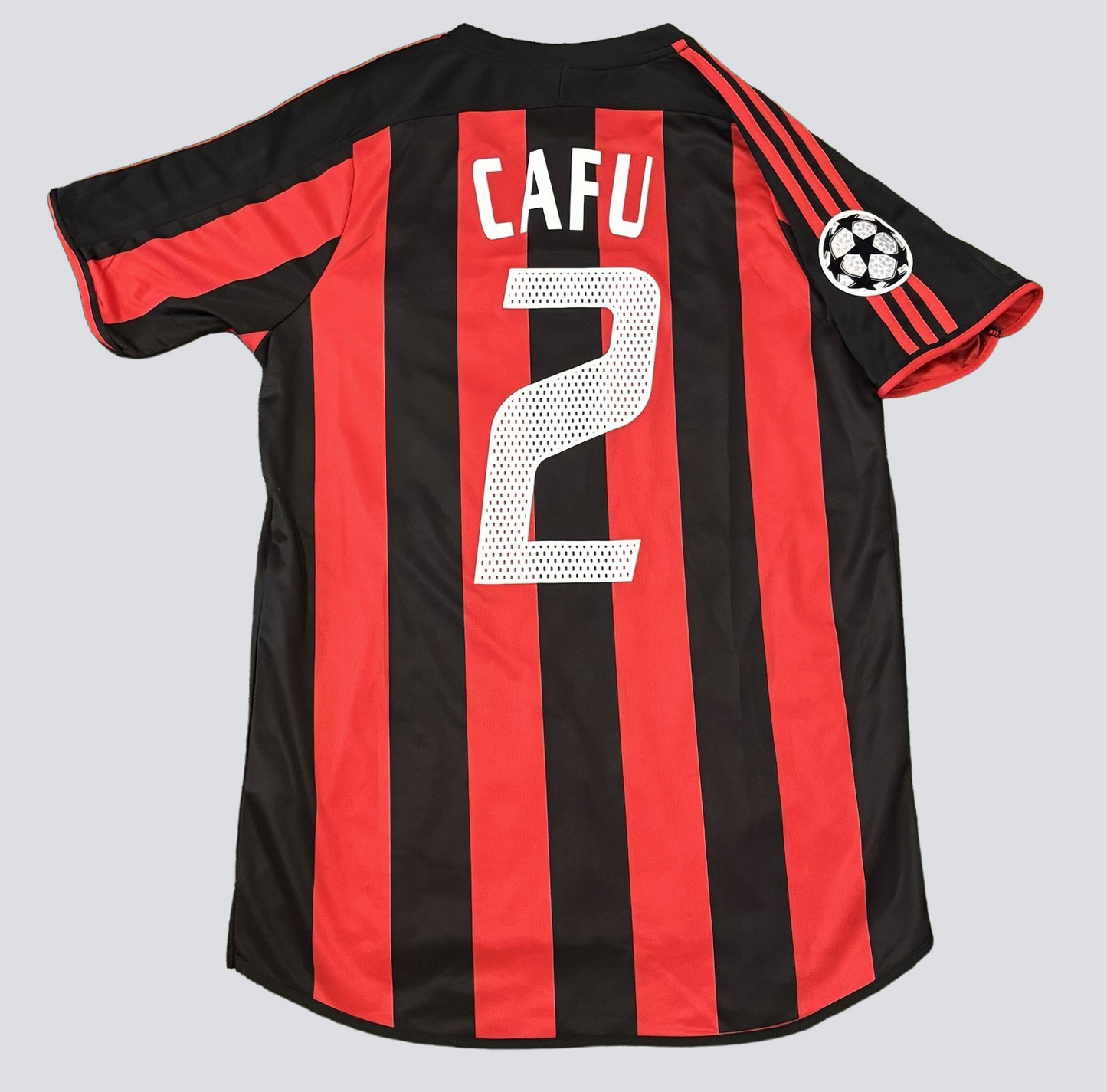 2003/04 AC Milan Cafu #2 Retro Football Jersey Retro Vibe Jersey