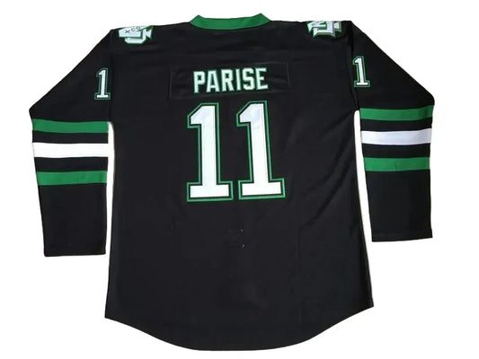 2010s Zach Parise #11 Minnesota Wild Hockey Jersey Retro Vibe Jersey