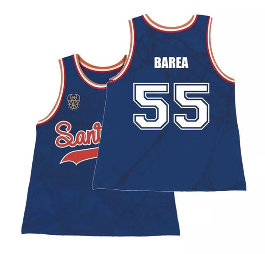 2015 José Juan Barea #5 Cangrejeros de Santurce Basketball Jersey Retro Vibe Jersey
