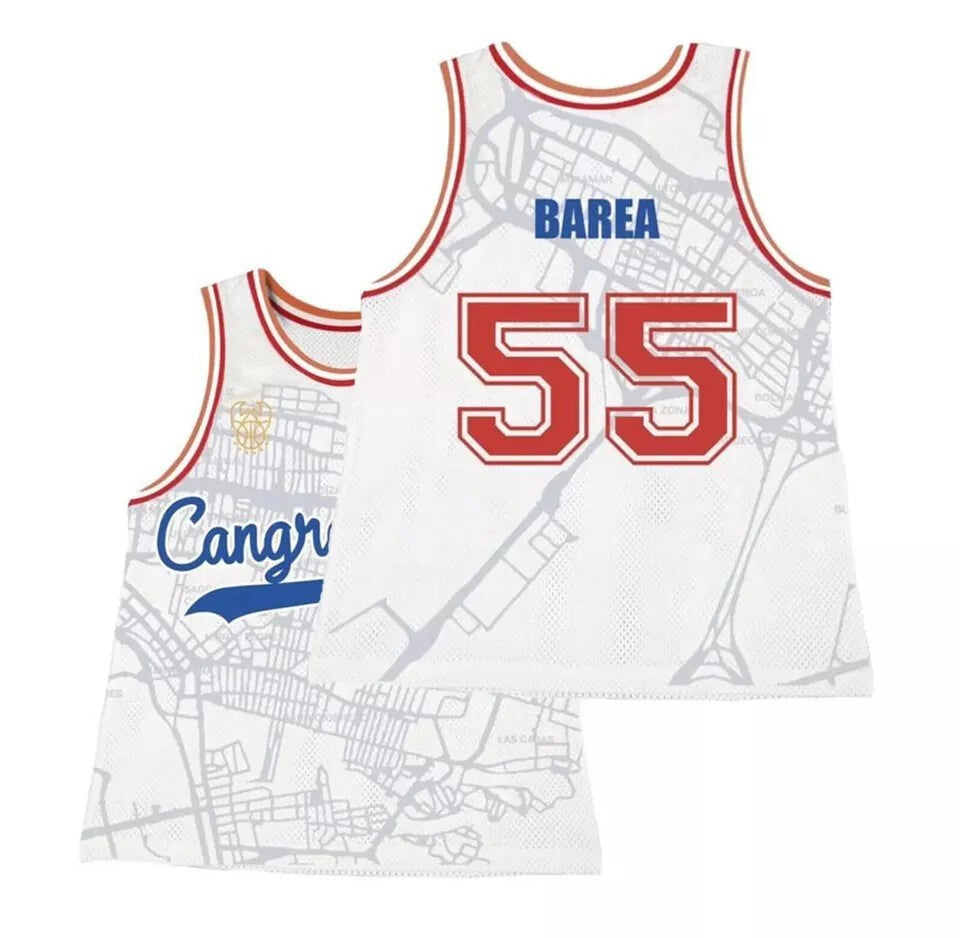 2015 José Juan Barea #5 Cangrejeros de Santurce Basketball Jersey Retro Vibe Jersey