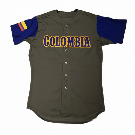 2019 Harold Patino #26 Colombia Baseball Jersey Retro Vibe Jersey
