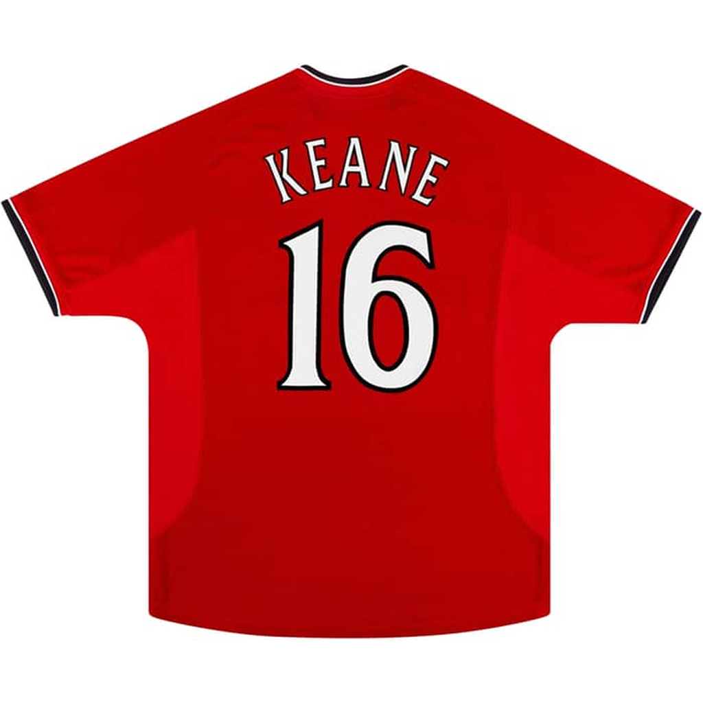 1999/2000 Manchester United Roy Keane #16 Retro Football Jersey Retro Vibe Jersey