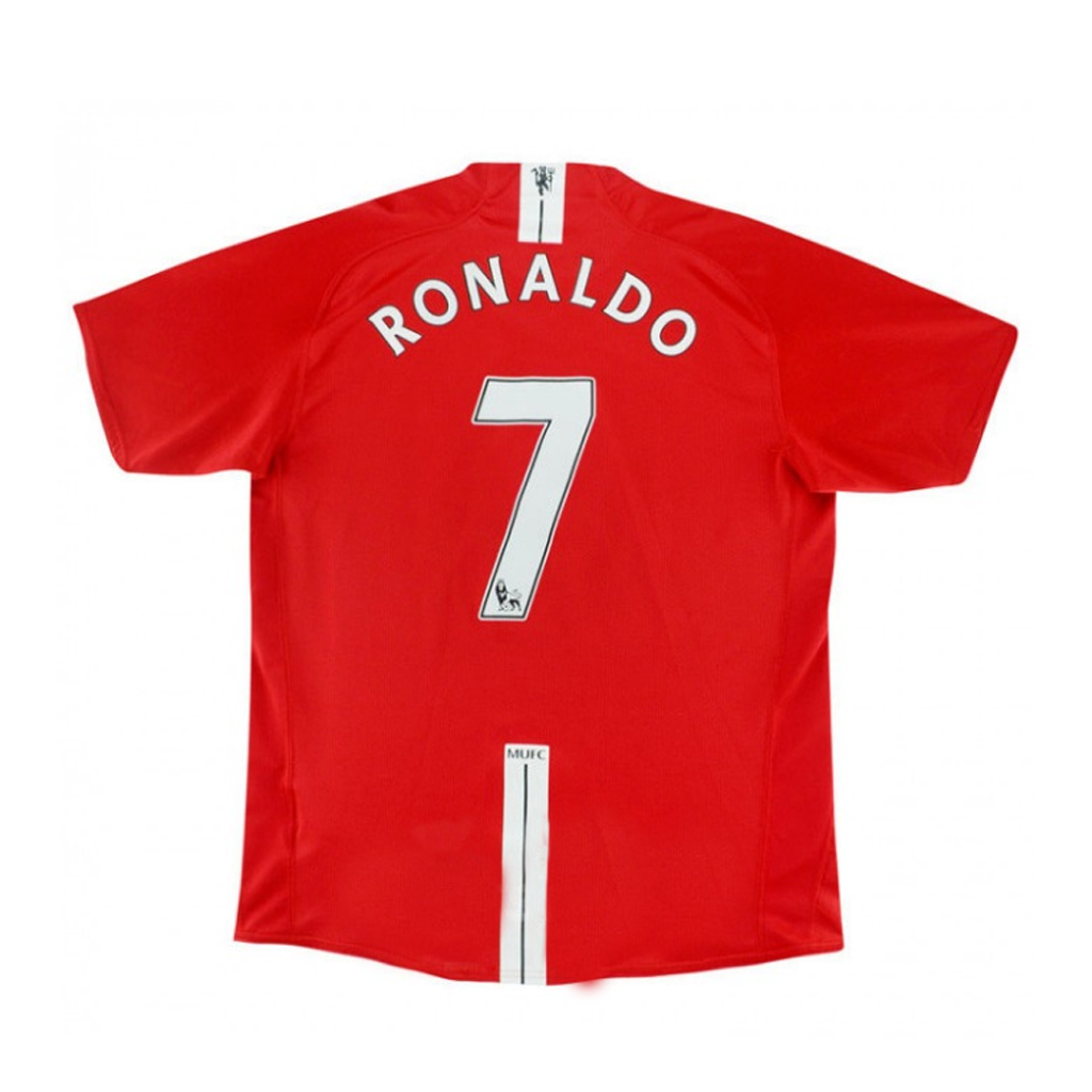 2007/08 Manchester United Cristiano Ronaldo #7 Retro Football Jersey Retro Vibe Jersey