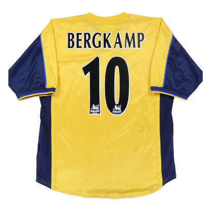 1998/99 Arsenal Dennis Bergkamp #10 "SEGA" Home Retro Football Jersey Retro Vibe Jersey