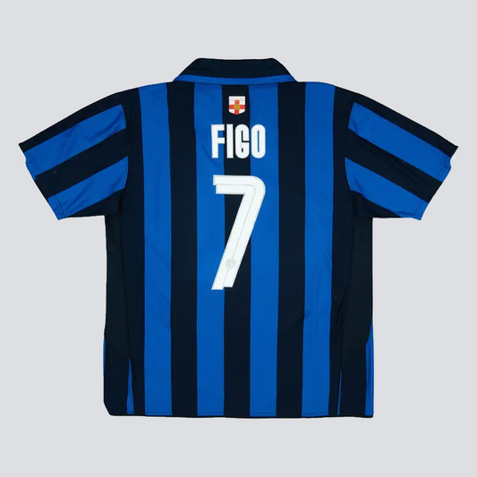 2006/07 Inter Milan Luís Figo #7 Retro Football Jersey Retro Vibe Jersey