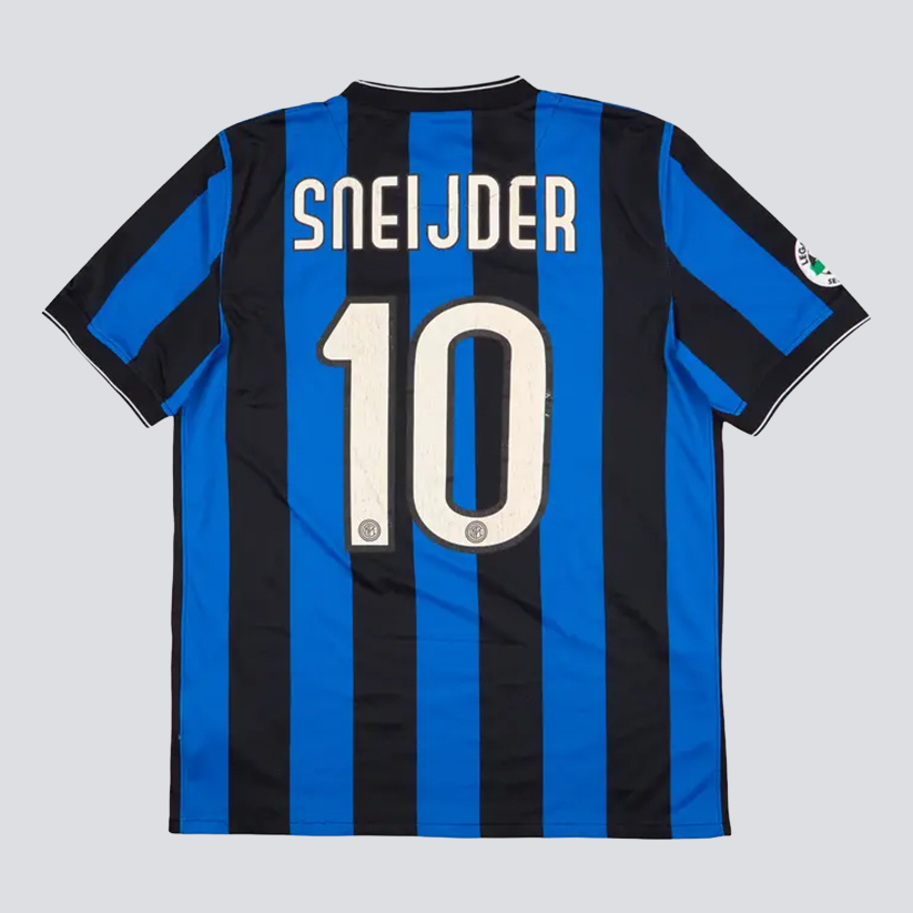 2009/10 Inter Milan Wesley Sneijder #10 Retro Football Jersey Retro Vibe Jersey
