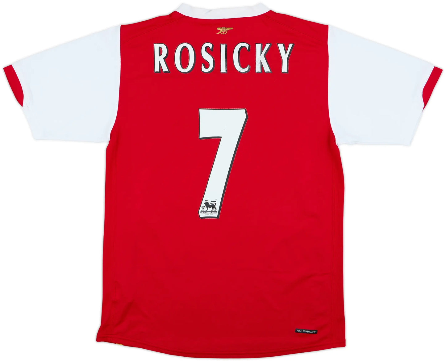 2006/07 Arsenal Tomáš Rosický #7 Retro Football Jersey Retro Vibe Jersey
