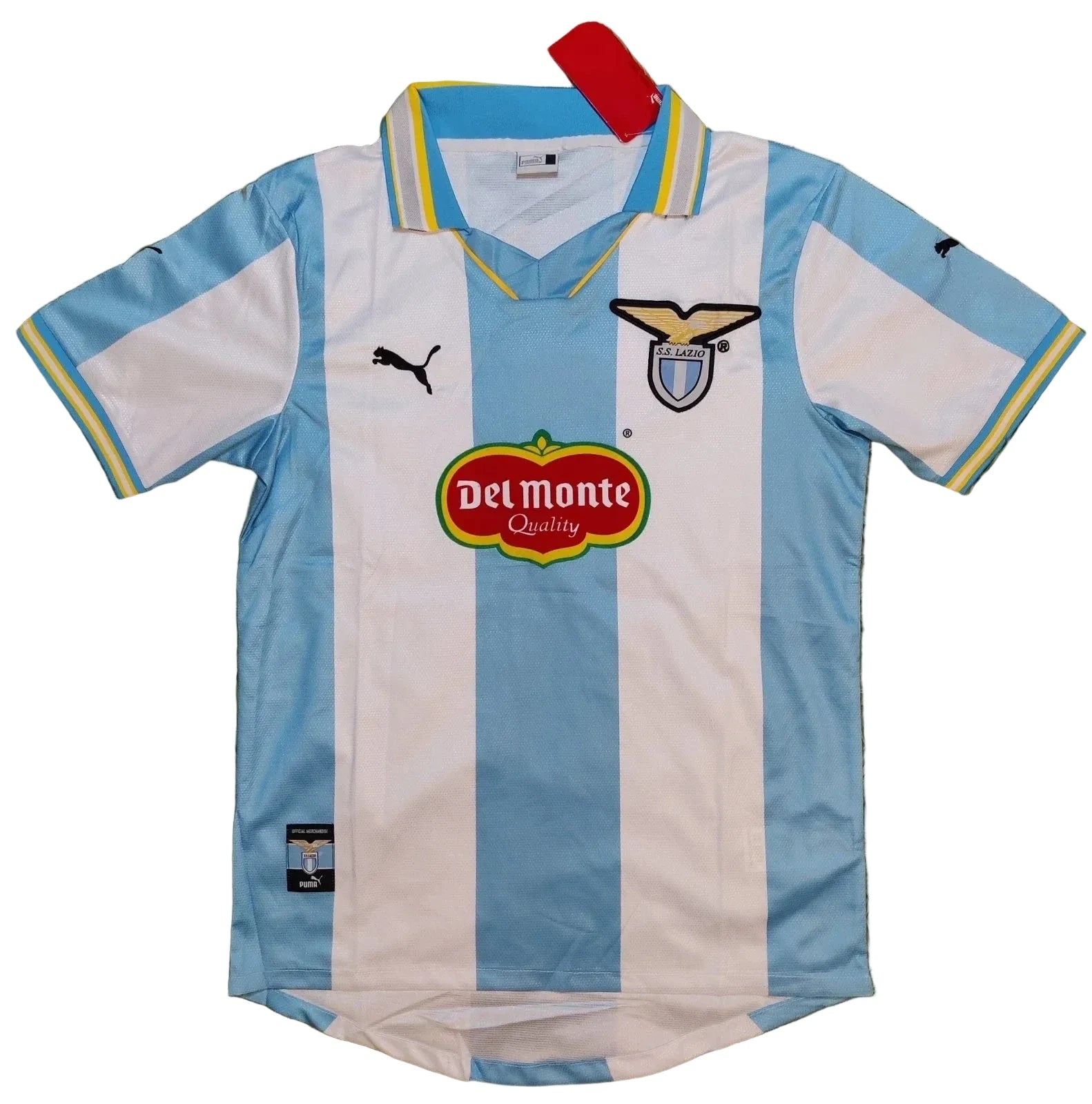 1999 Alessandro Nesta #13 Lazio Home Vintage Soccer Jersey Retro Vibe Jersey