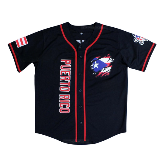1971 Roberto Clemente #21 Puerto Rico Baseball Jersey