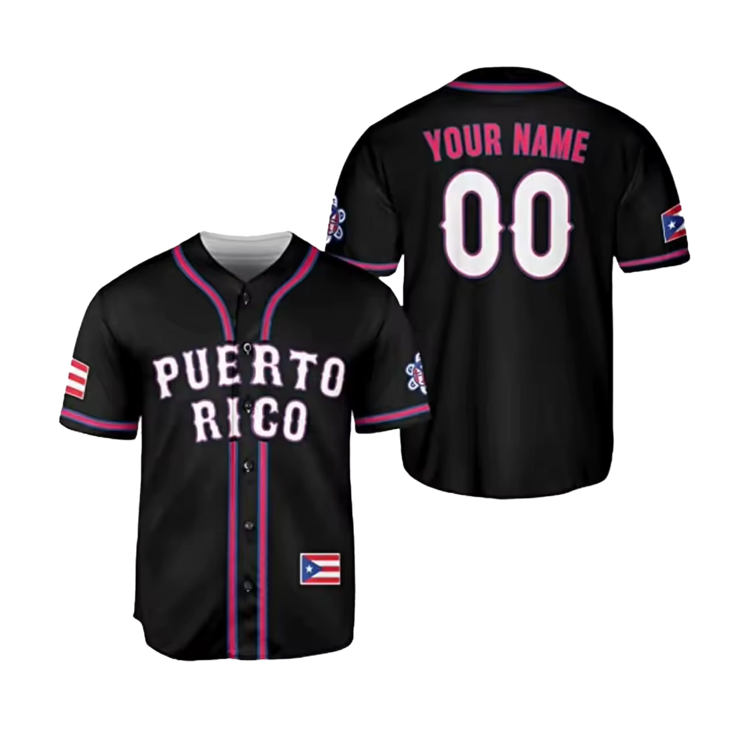 Puerto Rico Baseball Jersey