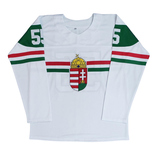 90s Hungary National Team Hockey Jersey