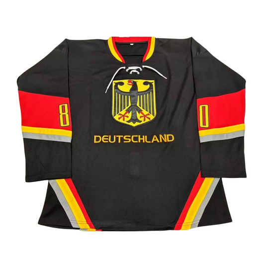 Moritz Müller #80 Germany Hockey Jersey