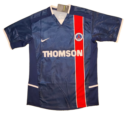 Throwback 2002 Ronaldinho #21 Paris Saint Germain Soccer Jersey Retro Vibe Jersey