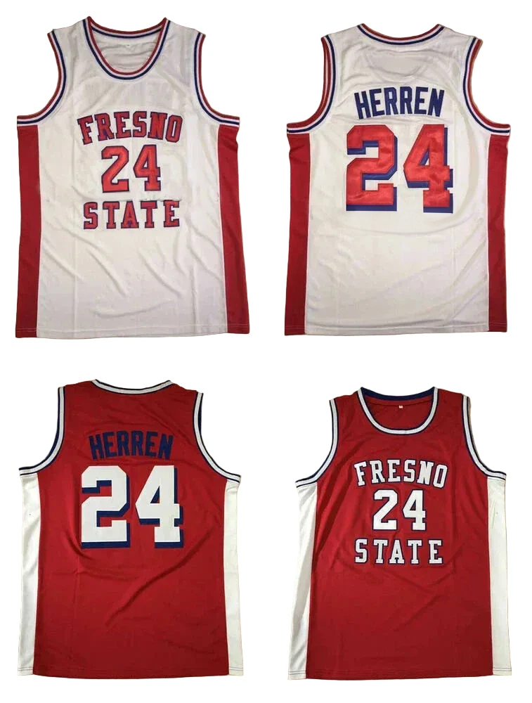 Throwback Chris Herren #24 High School Basketball Jersey Retro Vibe Jersey