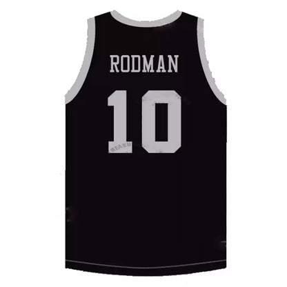 90s Dennis Rodman #10 Detroit Pistons Basketball Jersey