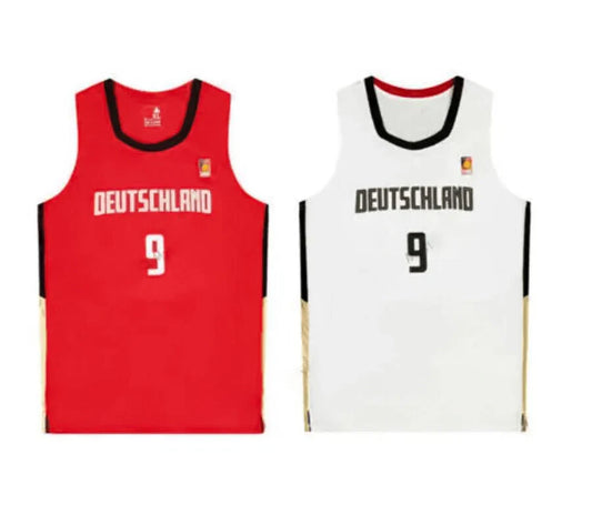 2020s Franz Wagner #9 Germany Basketball Jersey