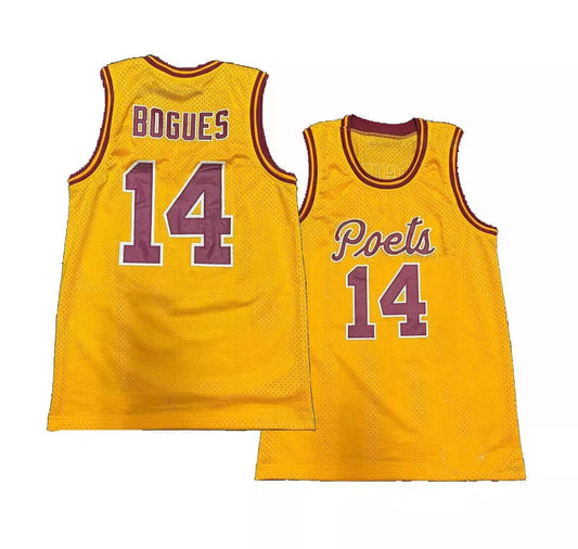1983 Muggsy Bogues #14 Dunbar High School Jersey