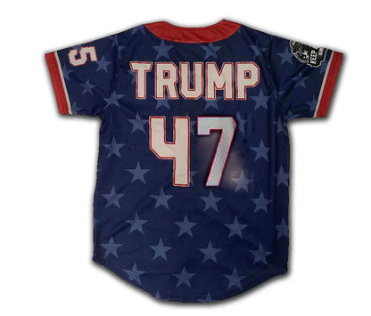 2024 Donald Trump #47 America Baseball Jersey