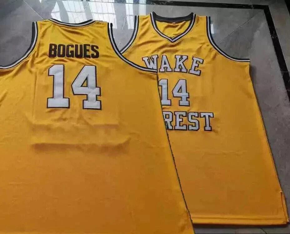 90s Muggsy Bogues #14 Charlotte Hornets Jersey