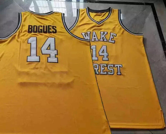 90s Muggsy Bogues #14 Charlotte Hornets Jersey