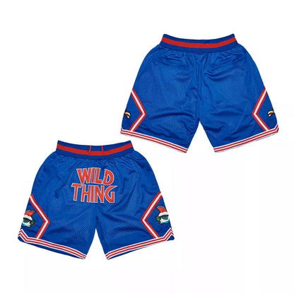 90s Ricky "Wild Thing" Vaughn #99 Cleveland Baseball Shorts