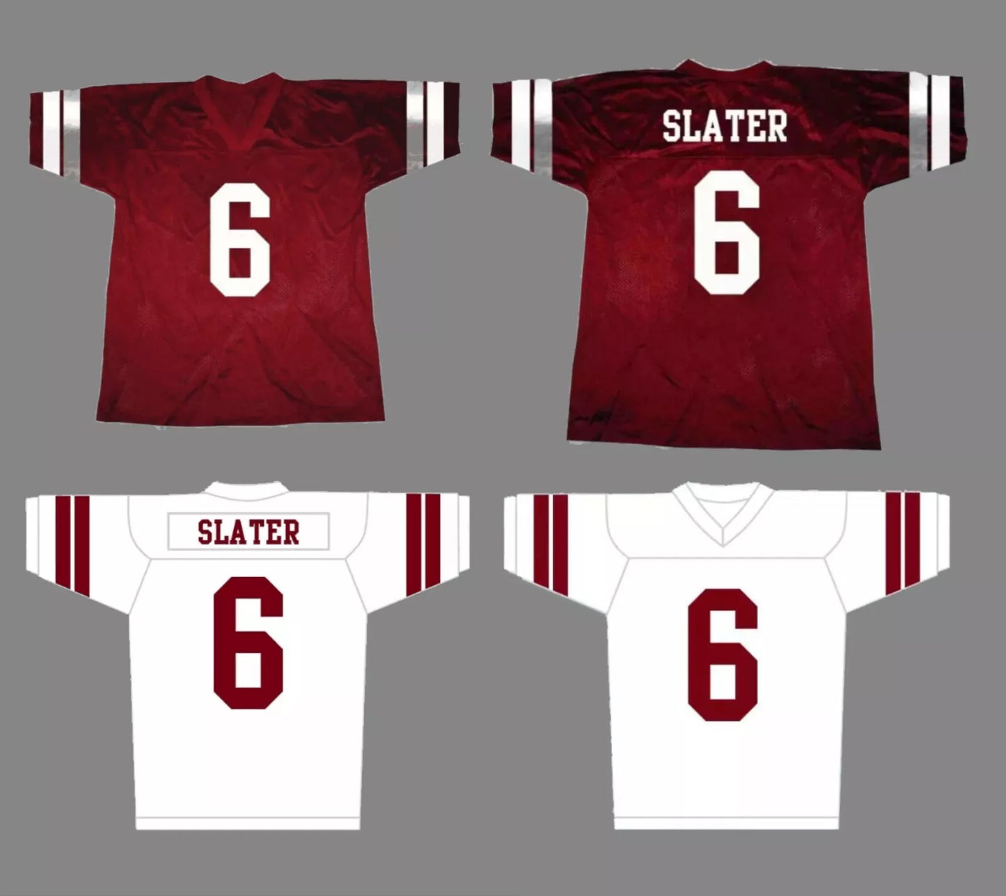 90s A.C. Slater #3 Bayside Football Jersey