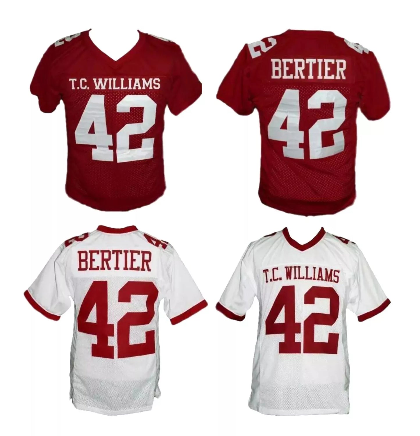 1971 Gerry Bertier #42 Titans Football Jersey