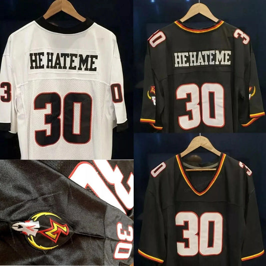 2001 Rod Smart #30 He Hate Me XFL Football Jersey