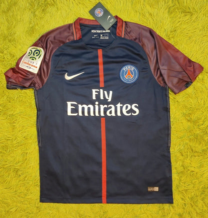2017 Neymar Jr #10 Paris Saint-Germain Home Jersey