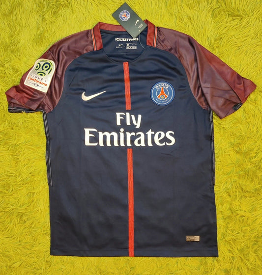 2017 Neymar Jr #10 Paris Saint-Germain Home Jersey