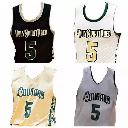 2019 Anthony Edwards #5 Holy Spirit High School Jersey