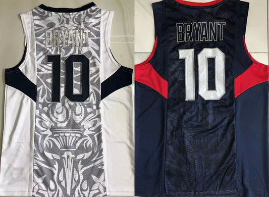 2008 Kobe Bryant #10 Team USA Basketball Jersey