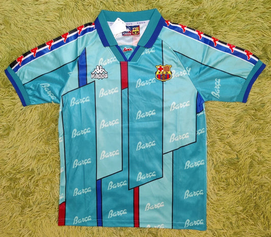 1995-97 Pep Guardiola #4 Barcelona Soccer Jersey