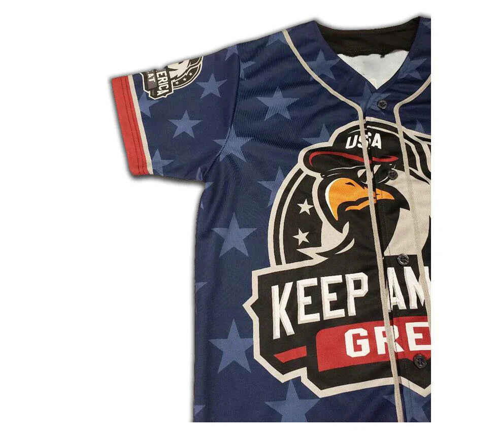 2024 Donald Trump #47 America Baseball Jersey