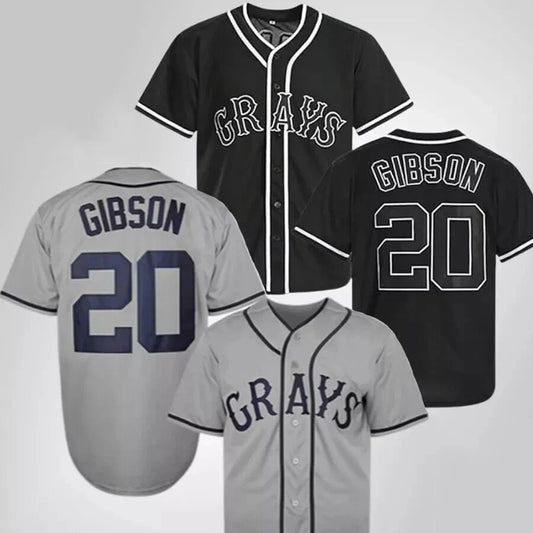 1940s Josh Gibson #20 Homestead Grays Baseball Jersey